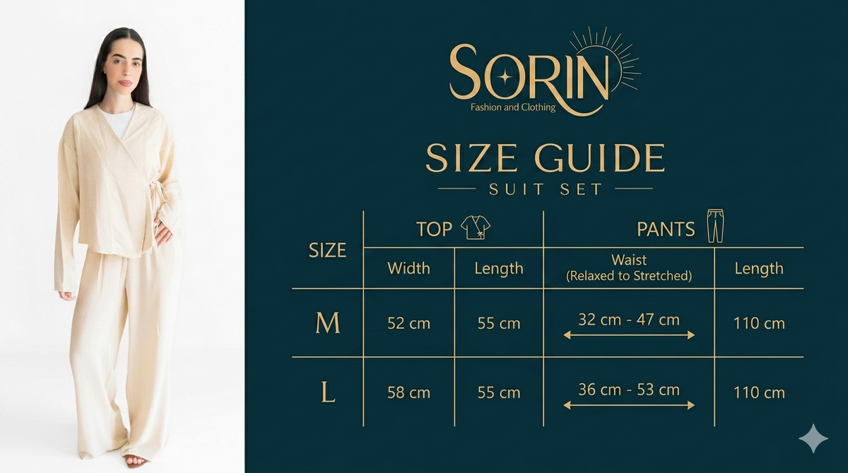 Dema Suit Size Chart